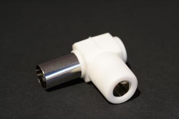 Koaxial-Winkelkupplung 9,5 mm 