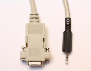 Datenkabel RS232 auf Klinke (2,5 mm/3-polig) 