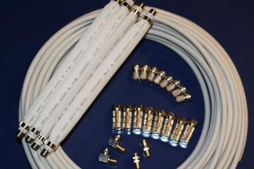 Kabel - und Stecker - Set mit Fensterdurchführung für H30D4 