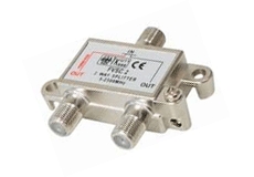 Sat-Verteiler 2-fach (5-2400 MHz Splitter) 