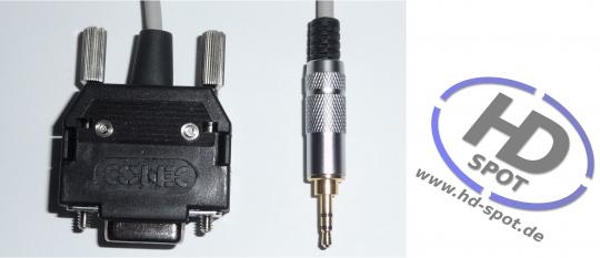 Datenkabel RS232 auf Klinke 2,5mm Geräte mit RS232-Klinken-Buchsen für MDE-BHT 300 1,5m 