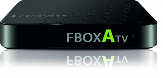 Ferguson Fbox ATV 4K, Betriebssystem Dual OS Android for TV 7.0 und Linux Debian, 1 x Fernbedienung (B-Ware) 
