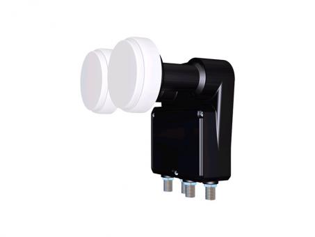 Inverto IDLB-QUDM20-MNOO6-8PP Monoblock Quad/ Quattro-Switch LNB 6° 80cm Reflektor 0.2dB 23mm/ 40mm 