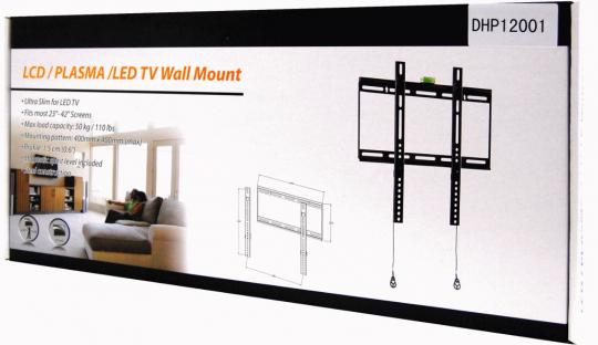 Wandhalterung für LCD/LED/Plasma-TV 23"-42" 