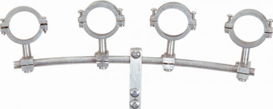 Multifeed-Halterung 4-fach (Aluminium) 