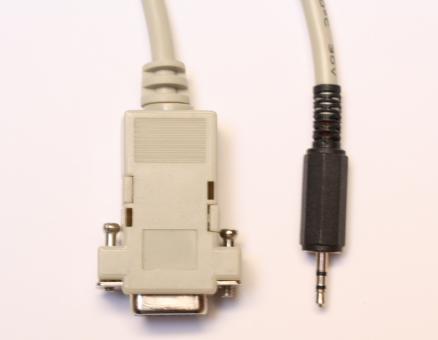 Datenkabel RS232 auf Klinke (2,5 mm/3-polig) 