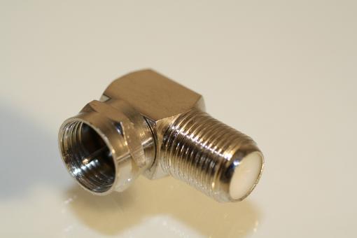 F-Winkelstecker 90 Grad 