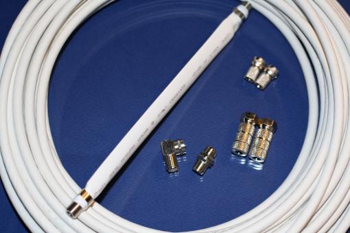 Kabel - und Stecker - Set mit Fensterdurchführung für H30D 
