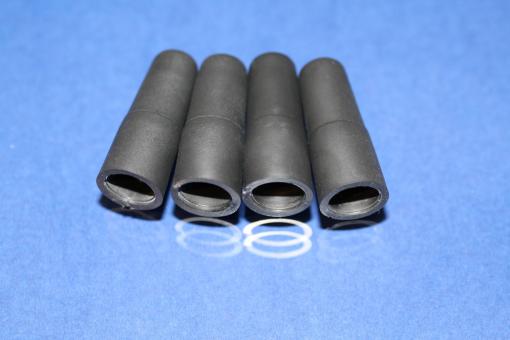 Gummihülle Wasserschutz für F-Stecker 4 Stück 